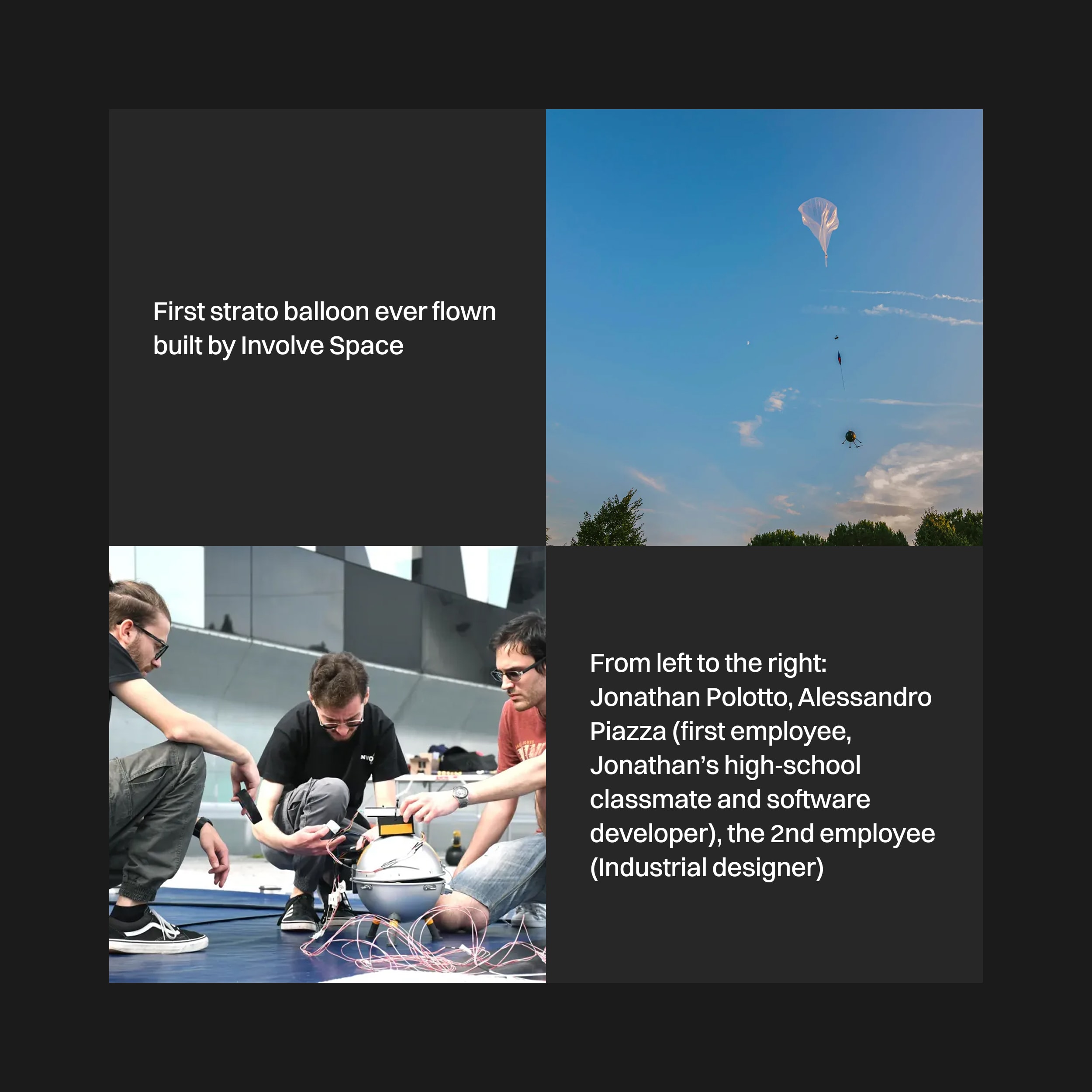Creation of Involve Space and first team