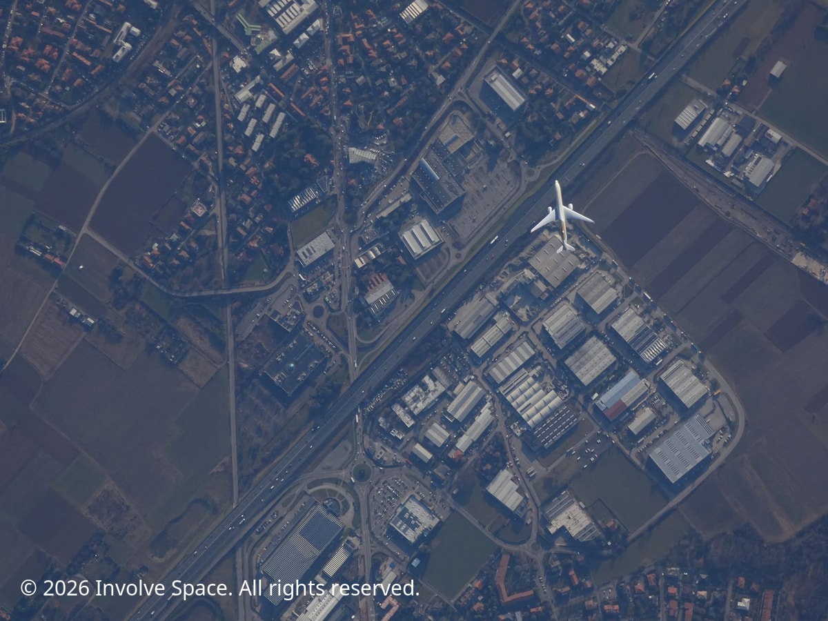 Aircraft in flight